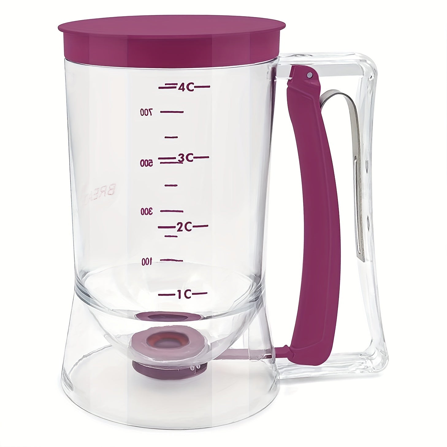 Versatile Batter Dispenser for Pancakes, Cupcakes & More - Collapsible Kitchen Gadget for Perfect Baking Results