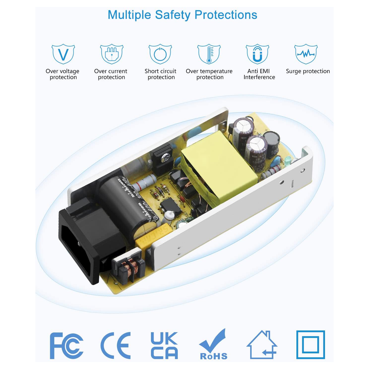 24V Transformer for LED Address Signs – Power Supply for Backlit Numbers