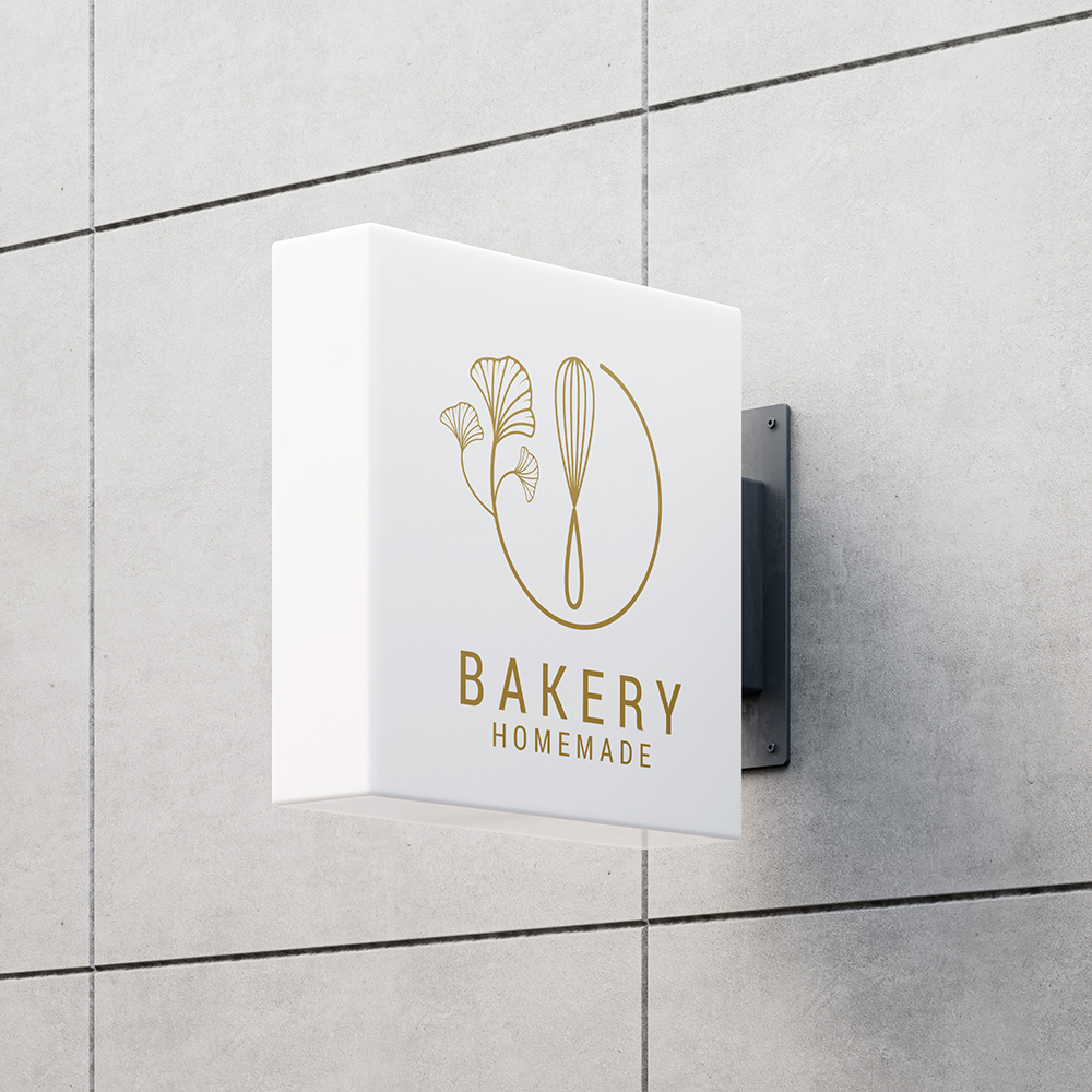 Square Acrylic LED Light Box – Custom Business Sign Display