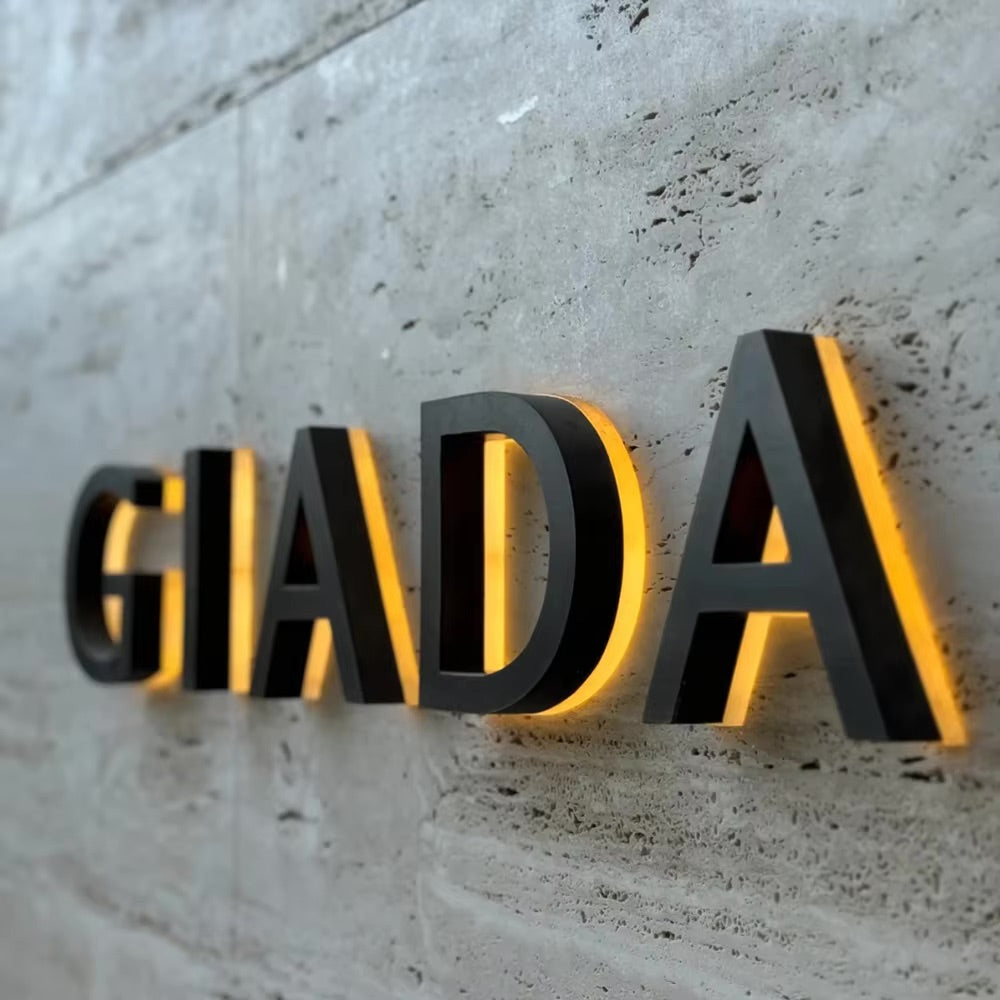 Backlit LED Channel Letters – Custom 3D Storefront Signage