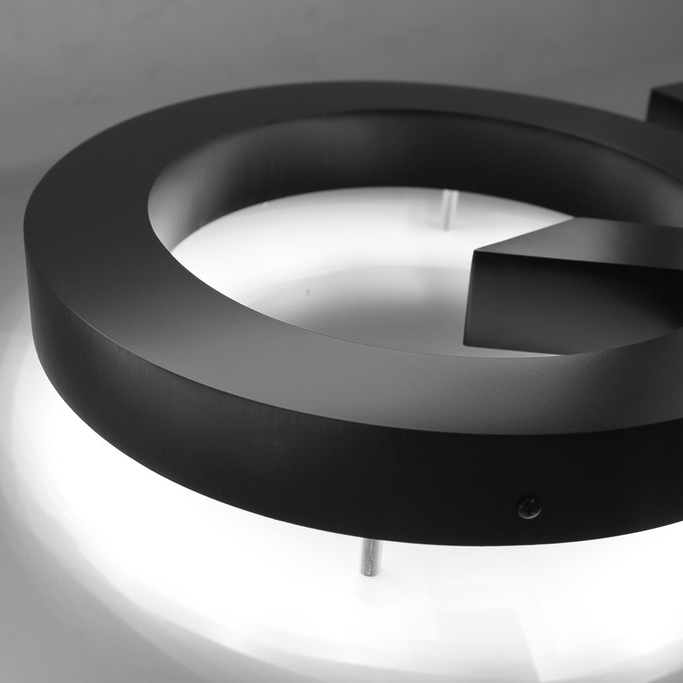 Backlit LED Channel Letters – Custom 3D Storefront Signage