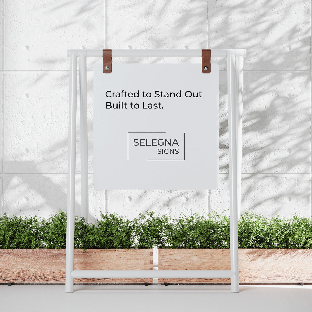 A-Frame Sidewalk Sign – Custom Outdoor Business Sign