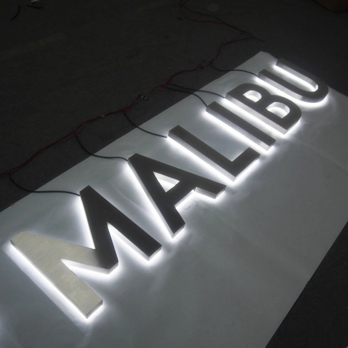 Backlit LED Channel Letters – Custom 3D Storefront Signage