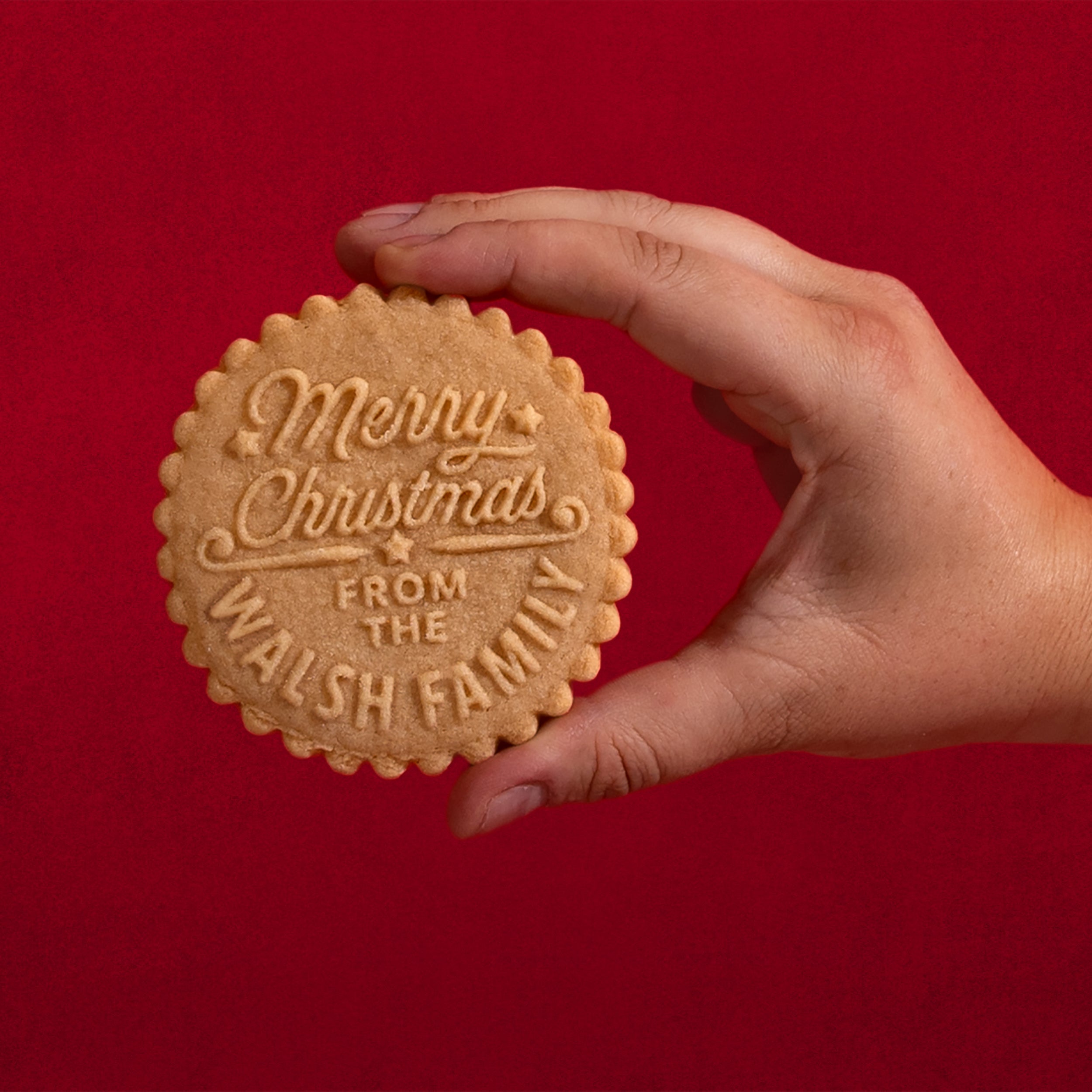 Christmas Cookie Stamp - Merry Christmas