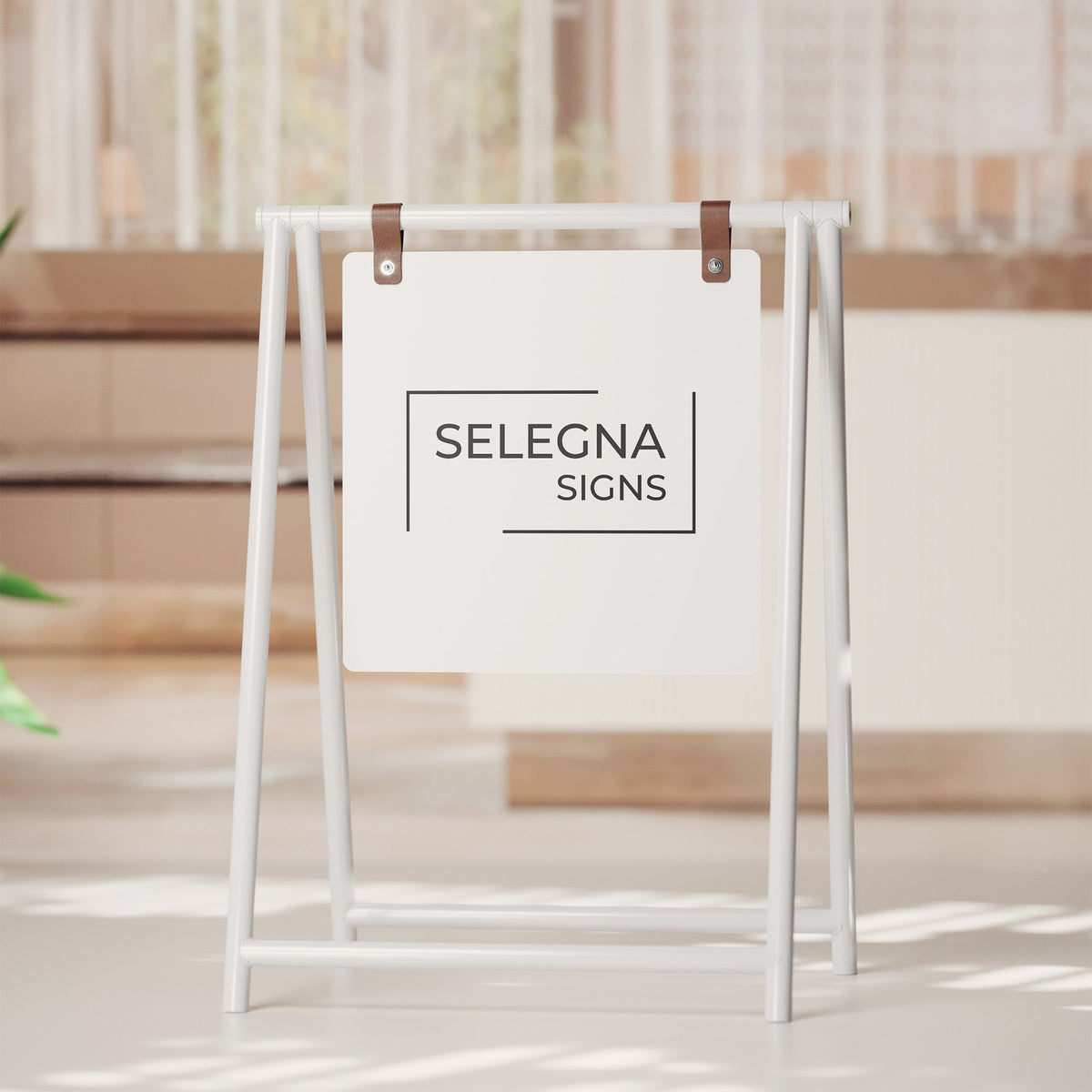 A-Frame Sidewalk Sign – Custom Outdoor Business Sign