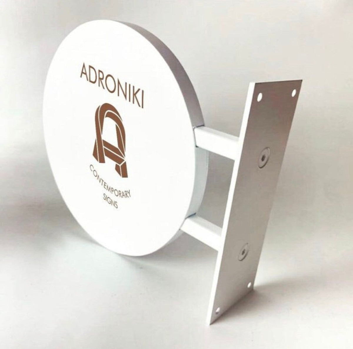 Custom Metal Business Logo Sign – Outdoor Storefront Sign