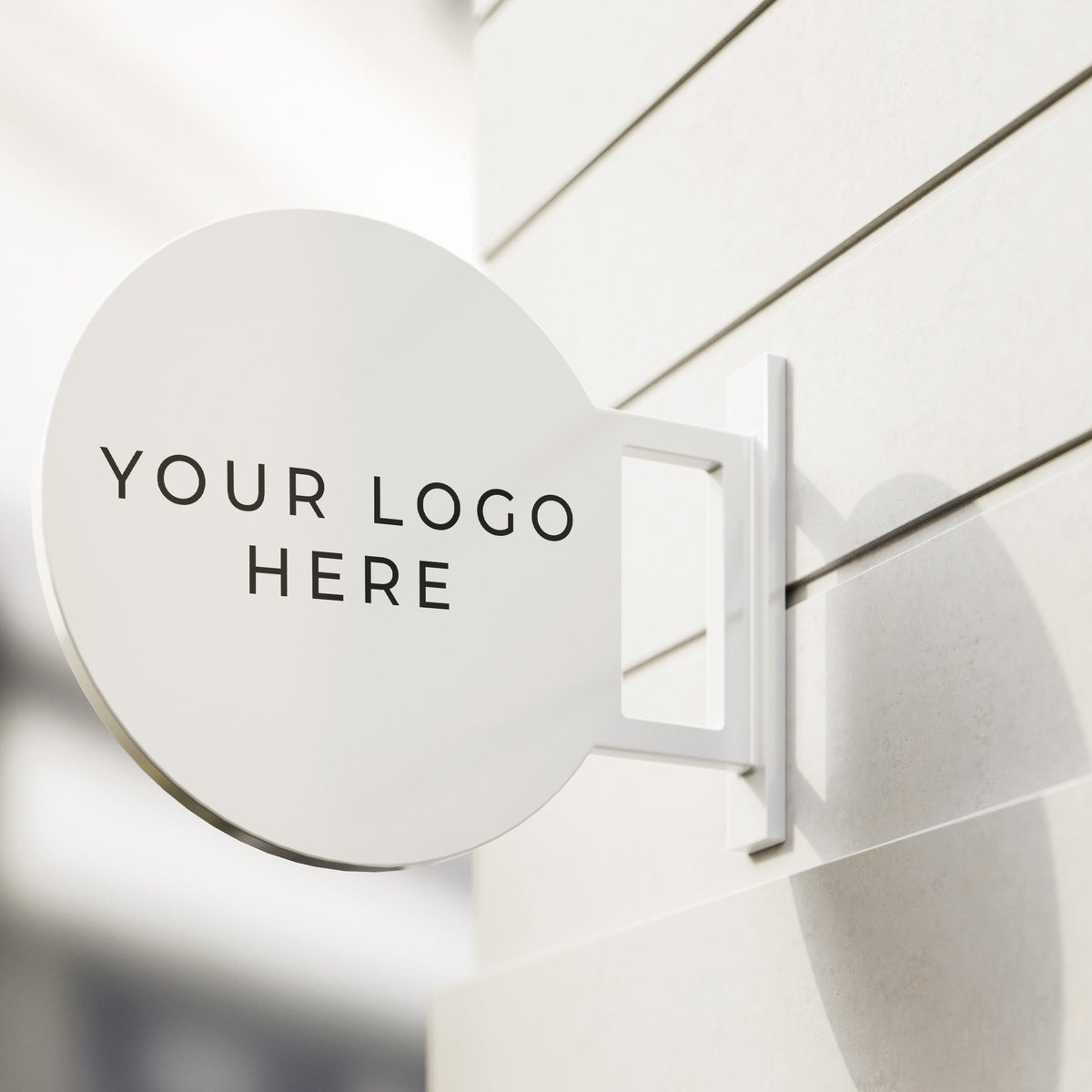 Custom Metal Business Logo Sign – Outdoor Storefront Sign